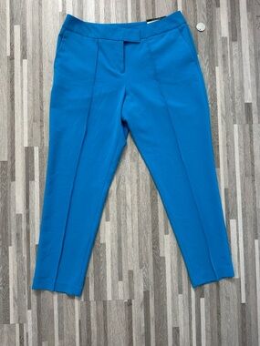 Worthington Blue Ankle Dress Pants, NWT, Size 10